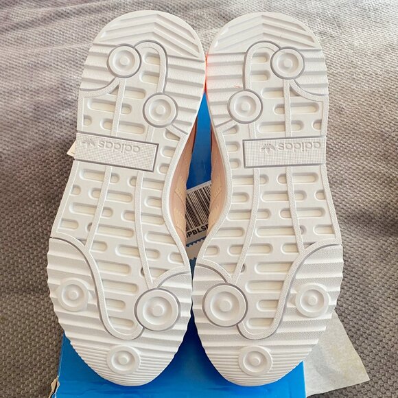 NIB Women's Adidas SL Andridge Sneakers Pink Tint/Orange Size 9 - Picture 5 of 7